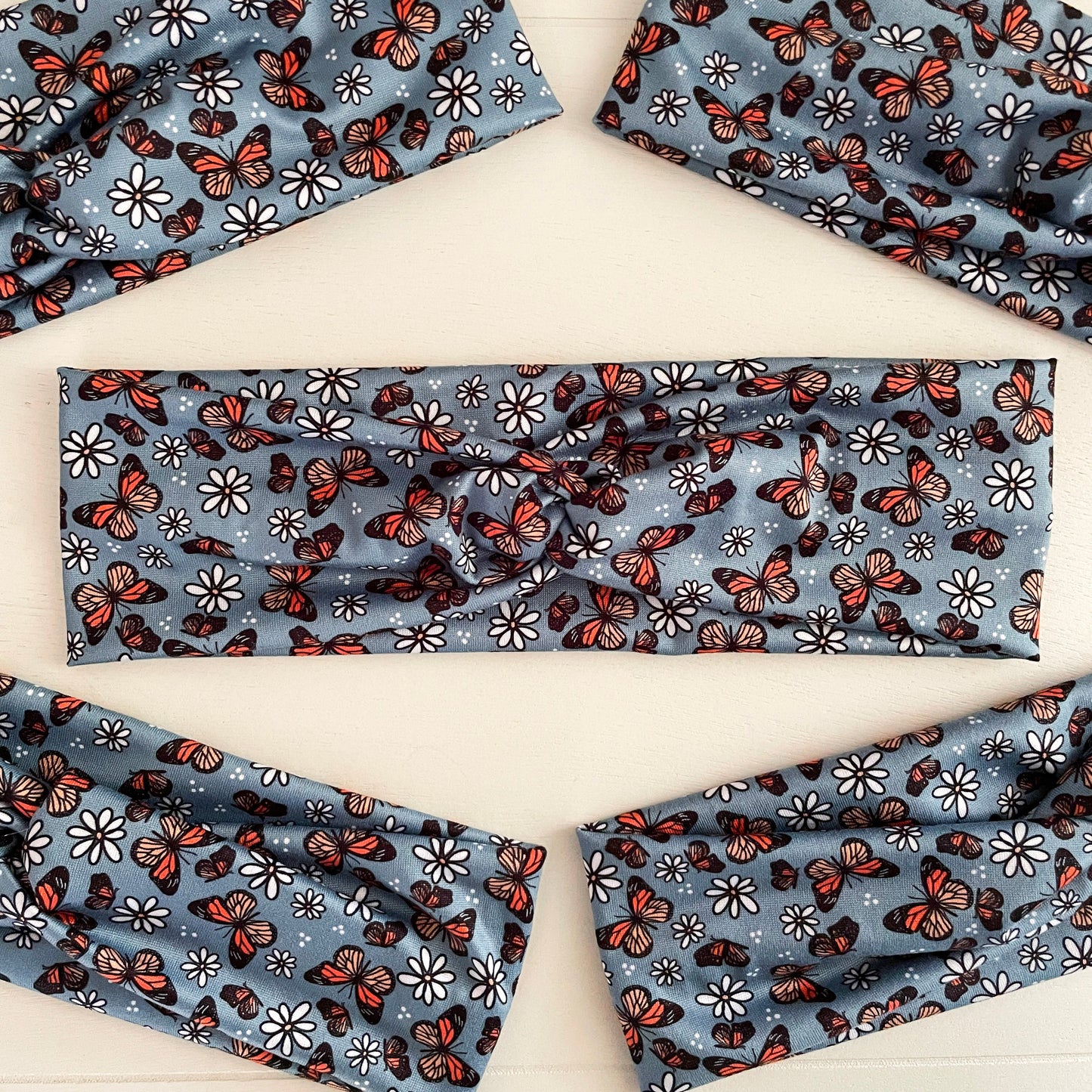 Monarch Butterfly Twist Headband