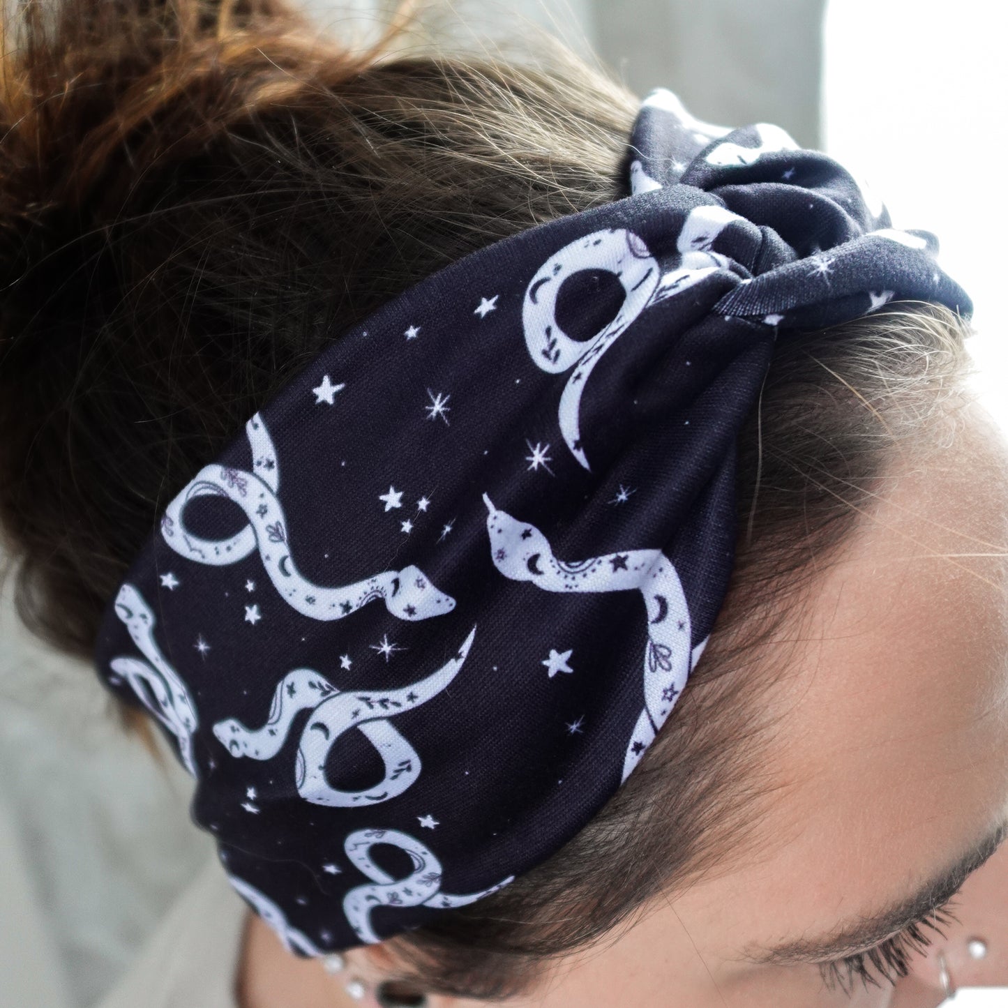 Moon Snake Twist Headband