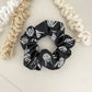 Rock Skeleton Satin Scrunchie