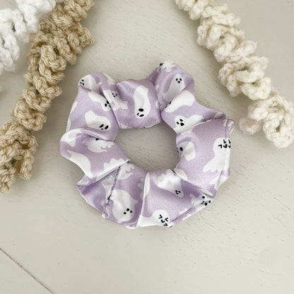 Ghosts Satin Scrunchie