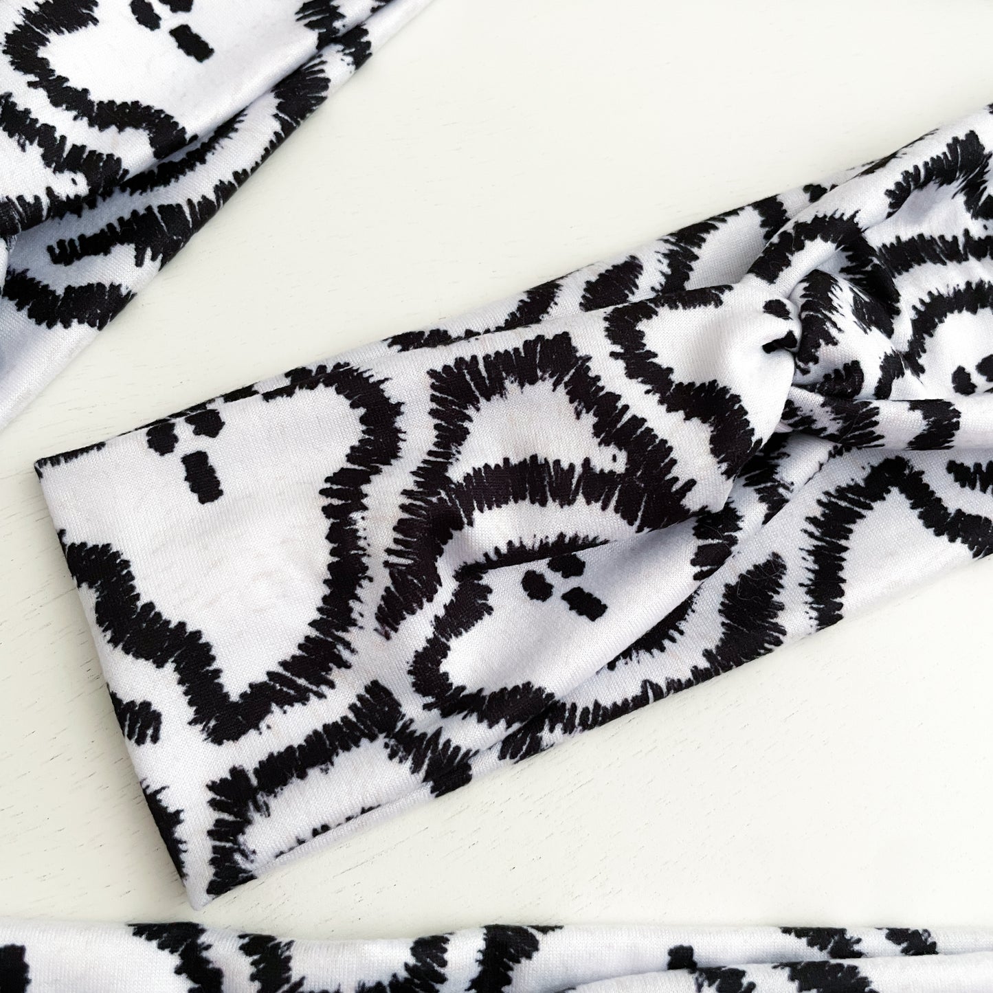 Tie Dye Ghost Twist Headband