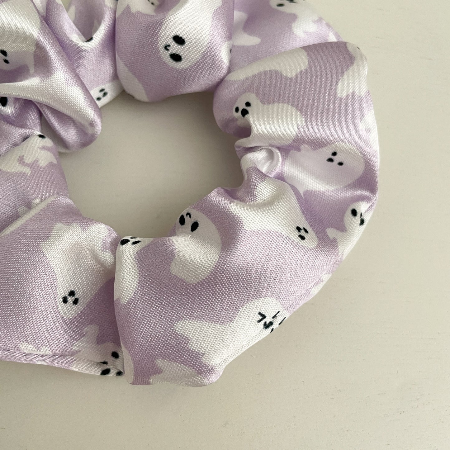 Ghosts Satin Scrunchie