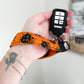 Black Cat Keychain Wristlet