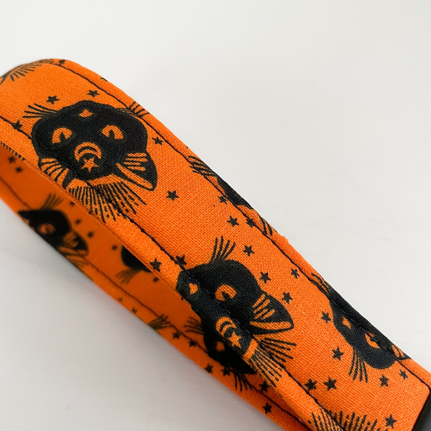 Black Cat Keychain Wristlet