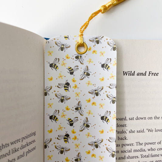 Golden Bees Bookmark