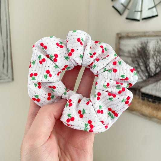 Cherry Scrunchie