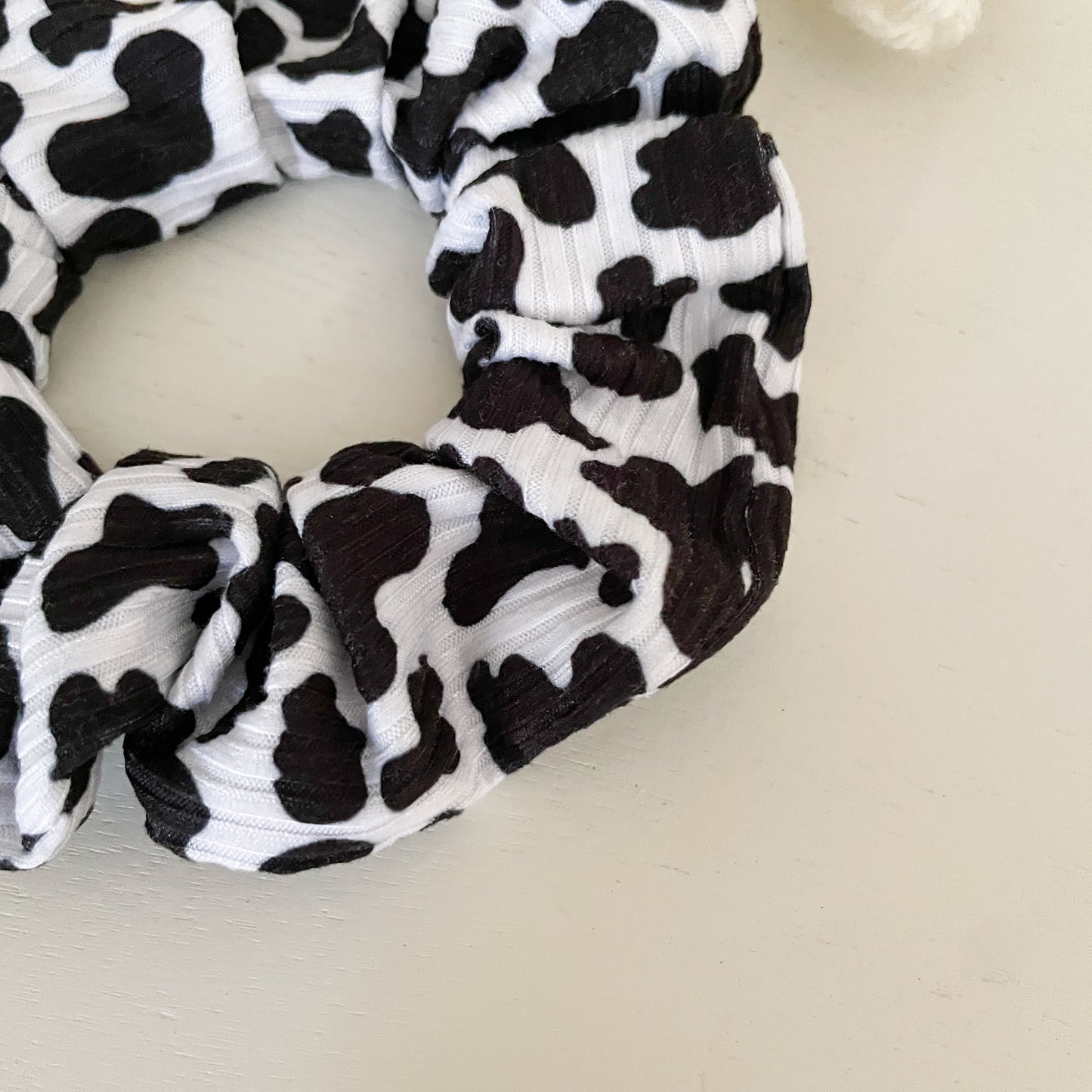 Cow Print Scrunchie