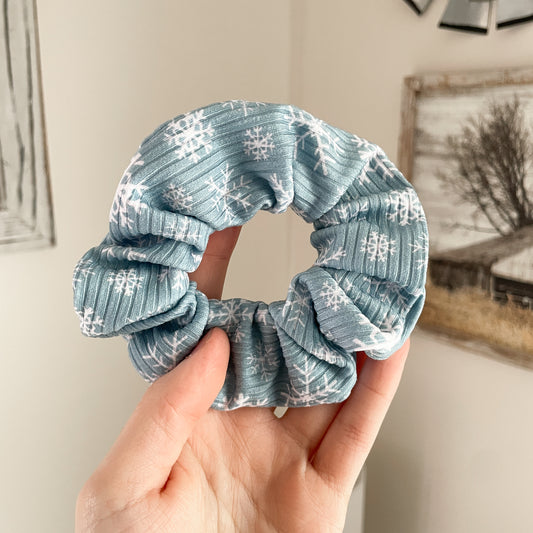 Snowflake Scrunchie