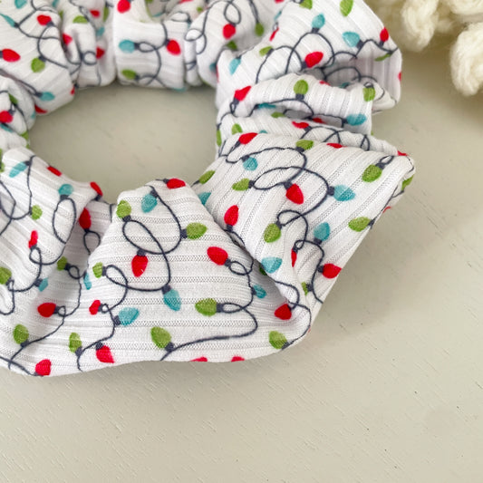 Christmas Lights Scrunchie