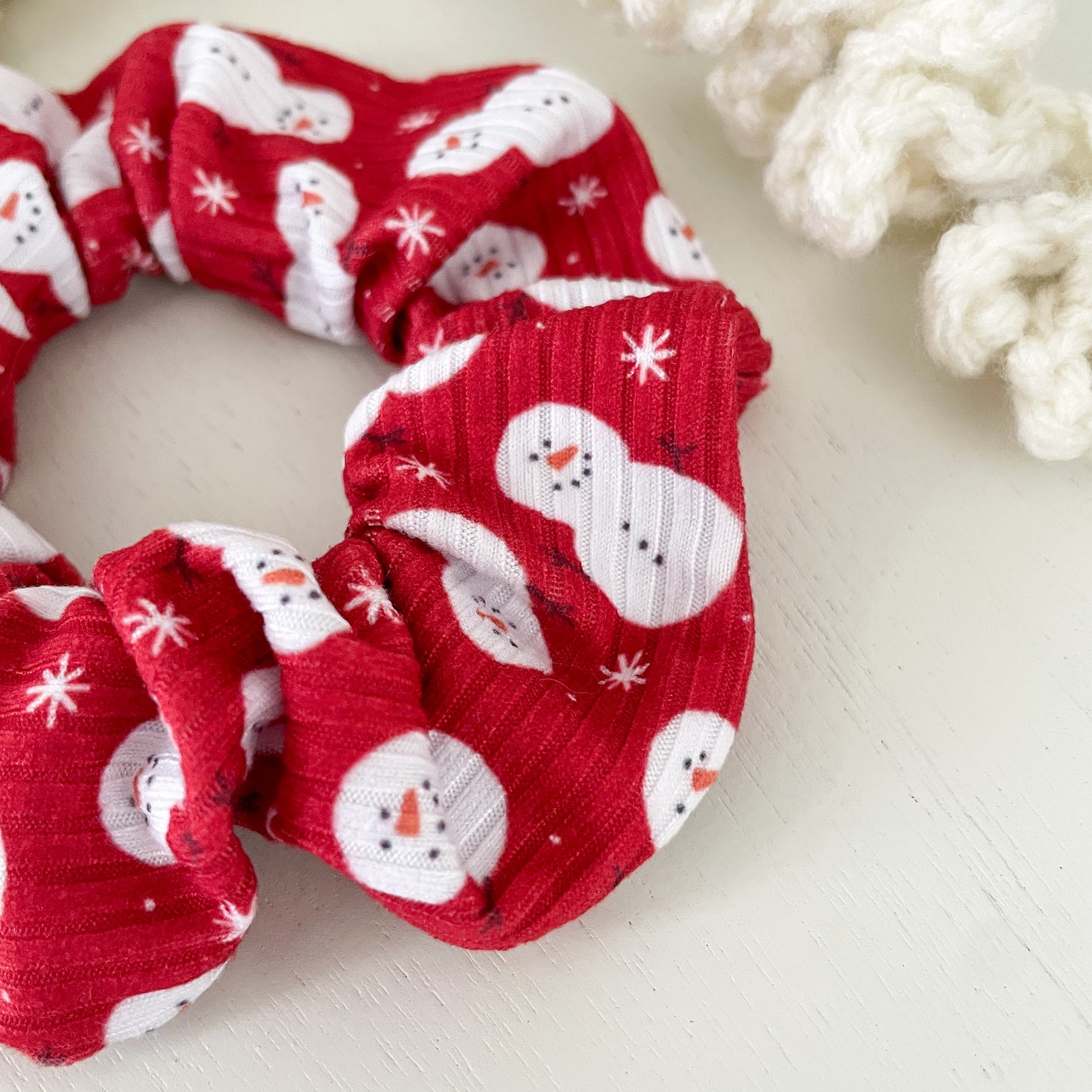 Snowman Scrunchie