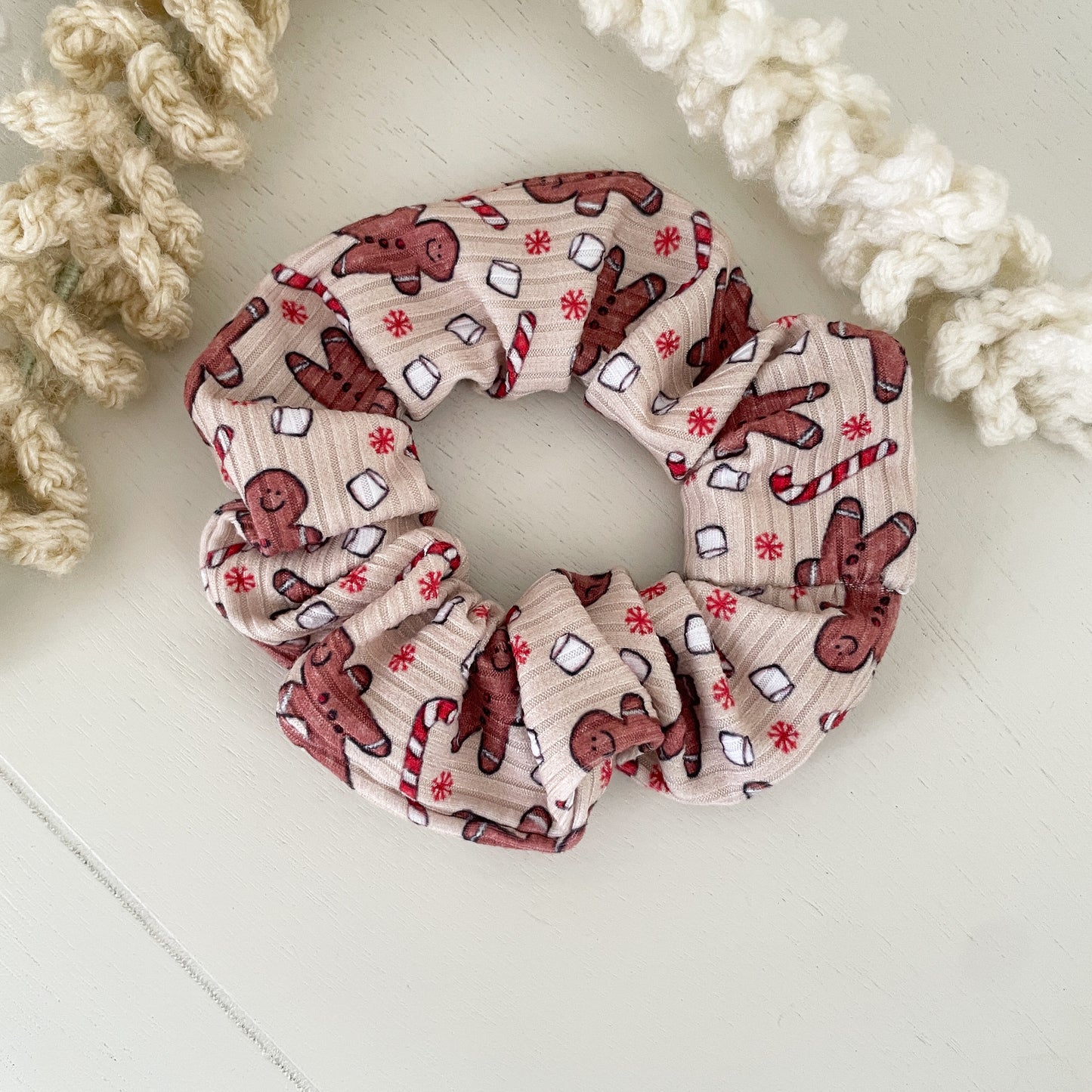 Gingerbread Scrunchie