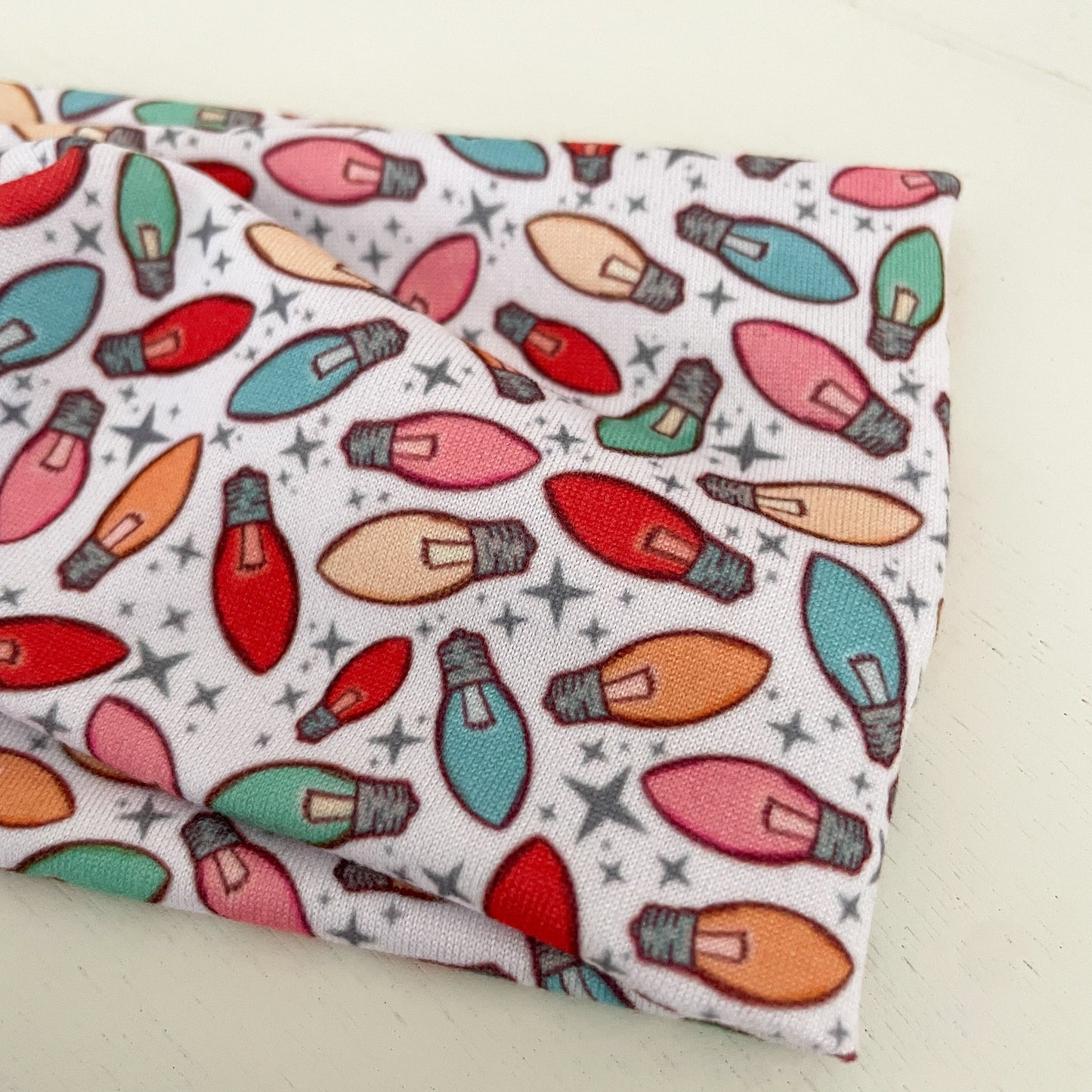 Christmas Lights Twist Headband