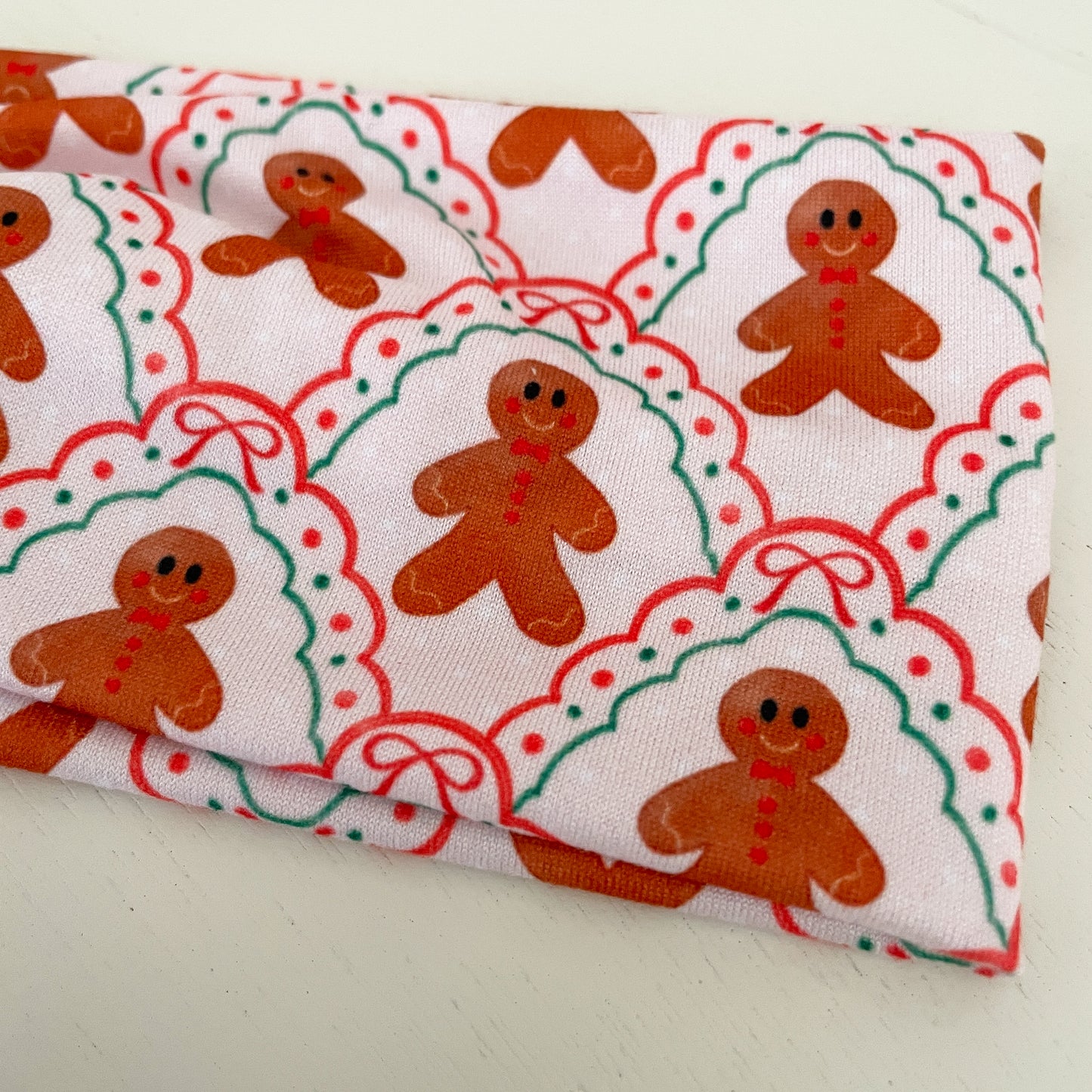 Gingerbread Twist Headband