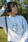 Music Ghost Embroidered Sweatshirt Pre-Order