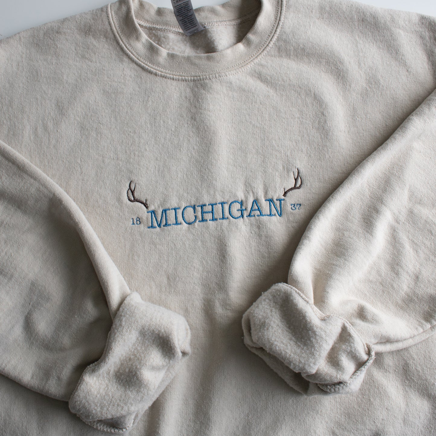 Michigan Embroidered Sweatshirt Pre-Order