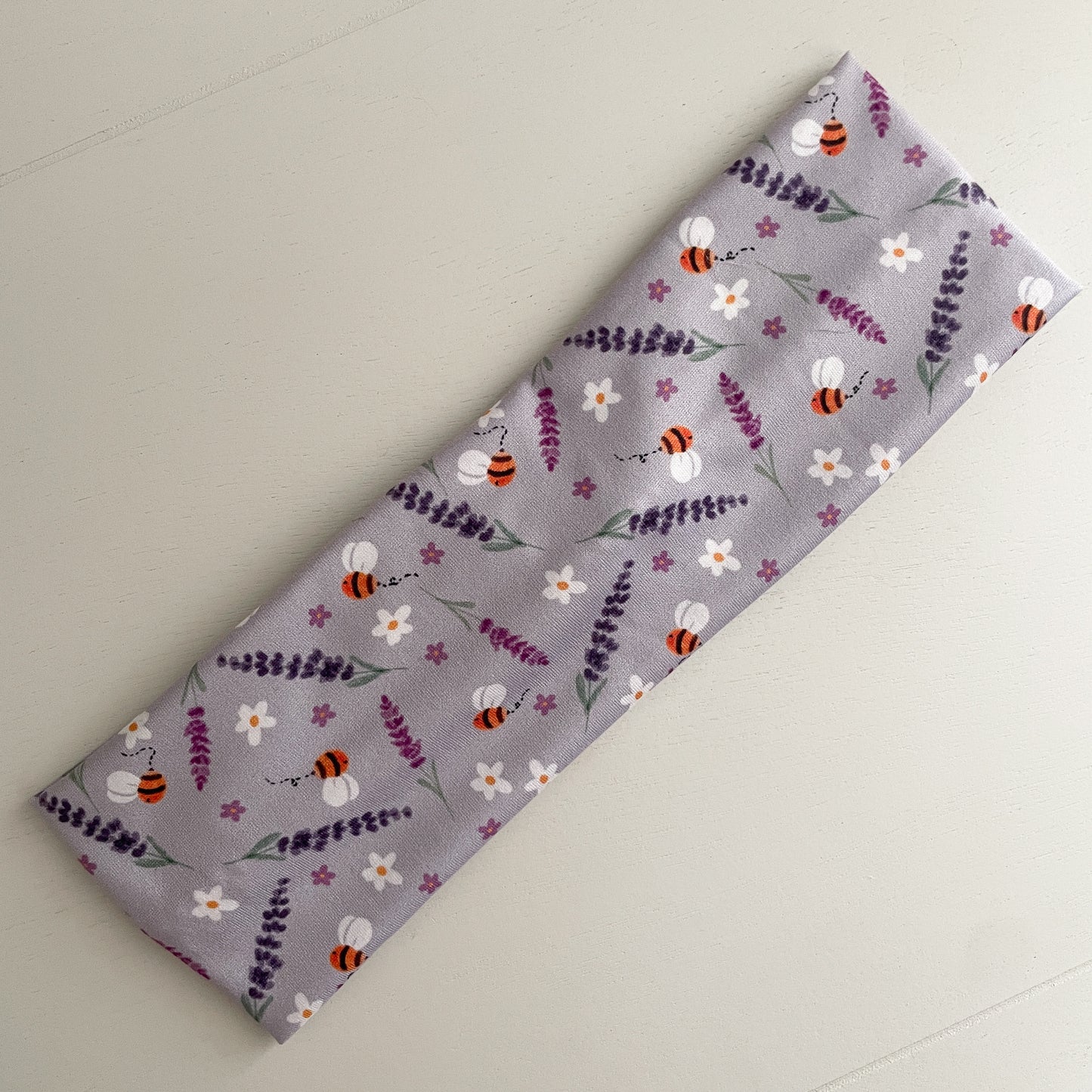 Lavender Bee Twist Headband