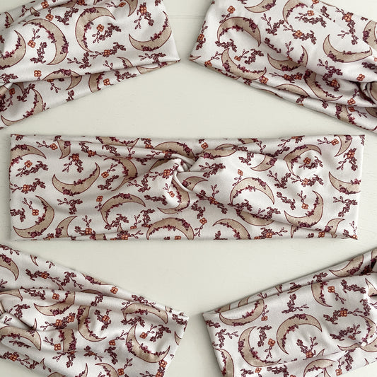 Crescent Moon Twist Headband