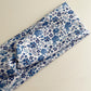 Blue Porcelain Twist Headband