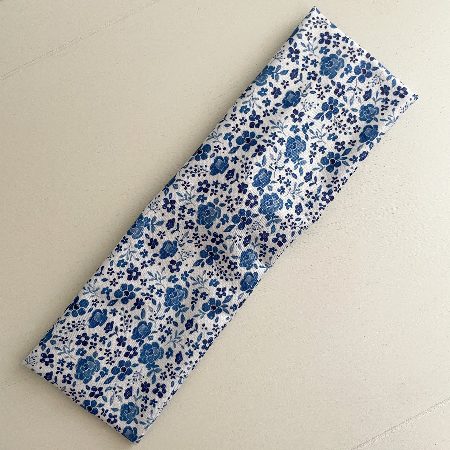 Blue Porcelain Twist Headband