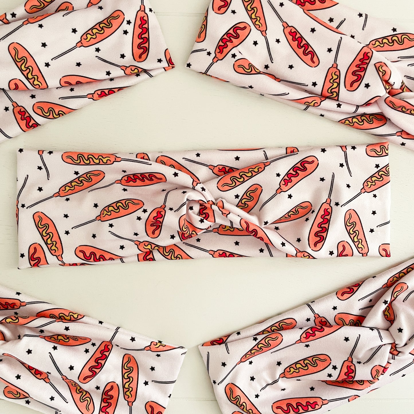 Corn Dog Twist Headband