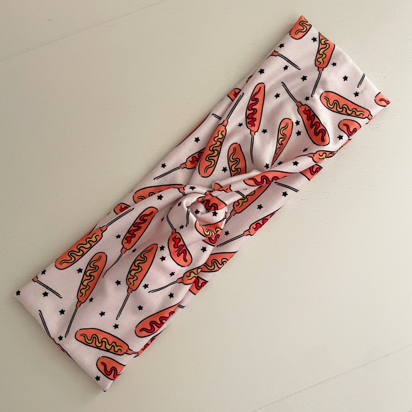Corn Dog Twist Headband