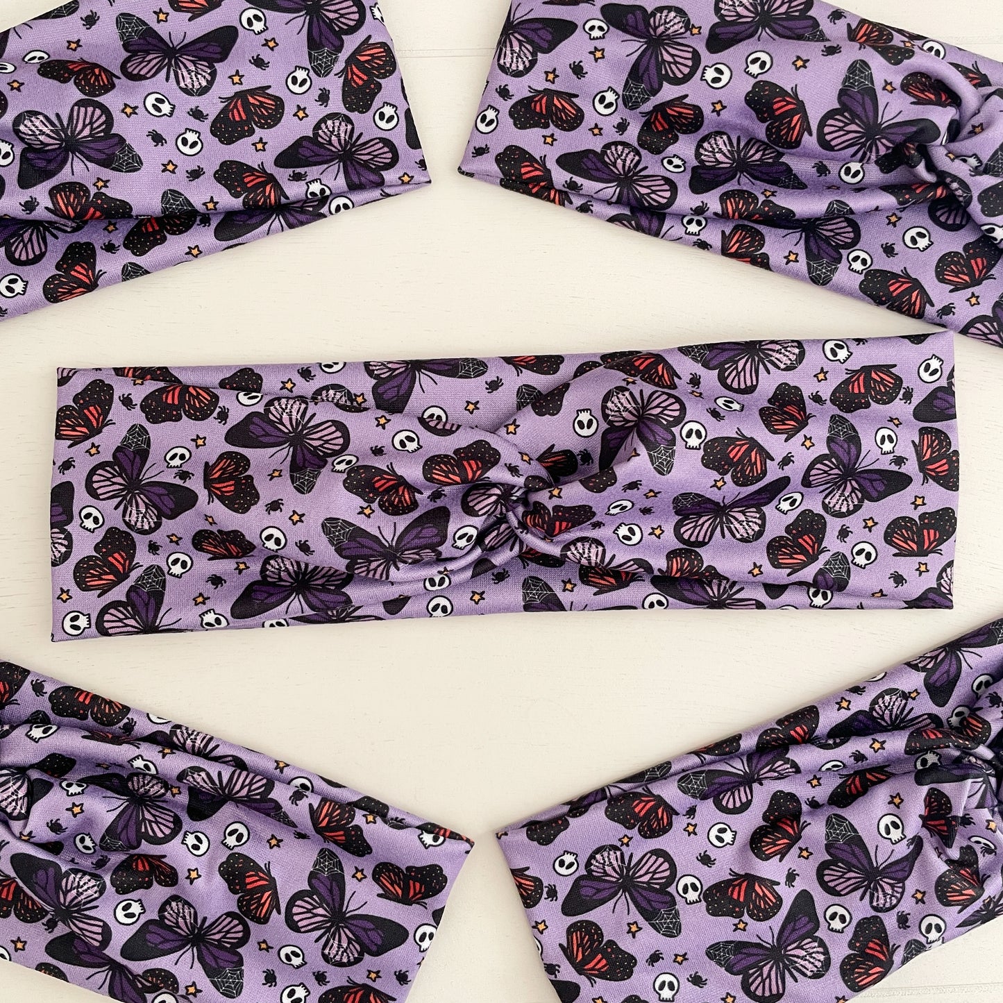Spooky Butterfly Twist Headband