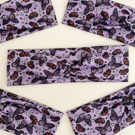 Spooky Butterfly Twist Headband