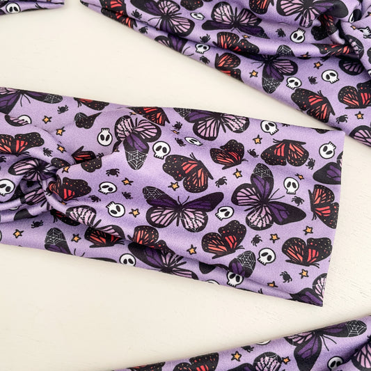 Spooky Butterfly Twist Headband