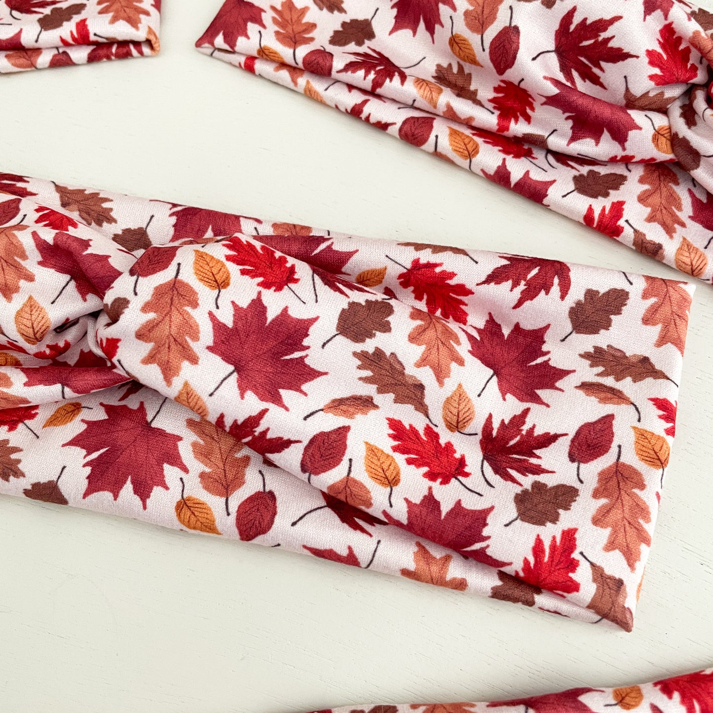 Fall Leaves Twist Headband