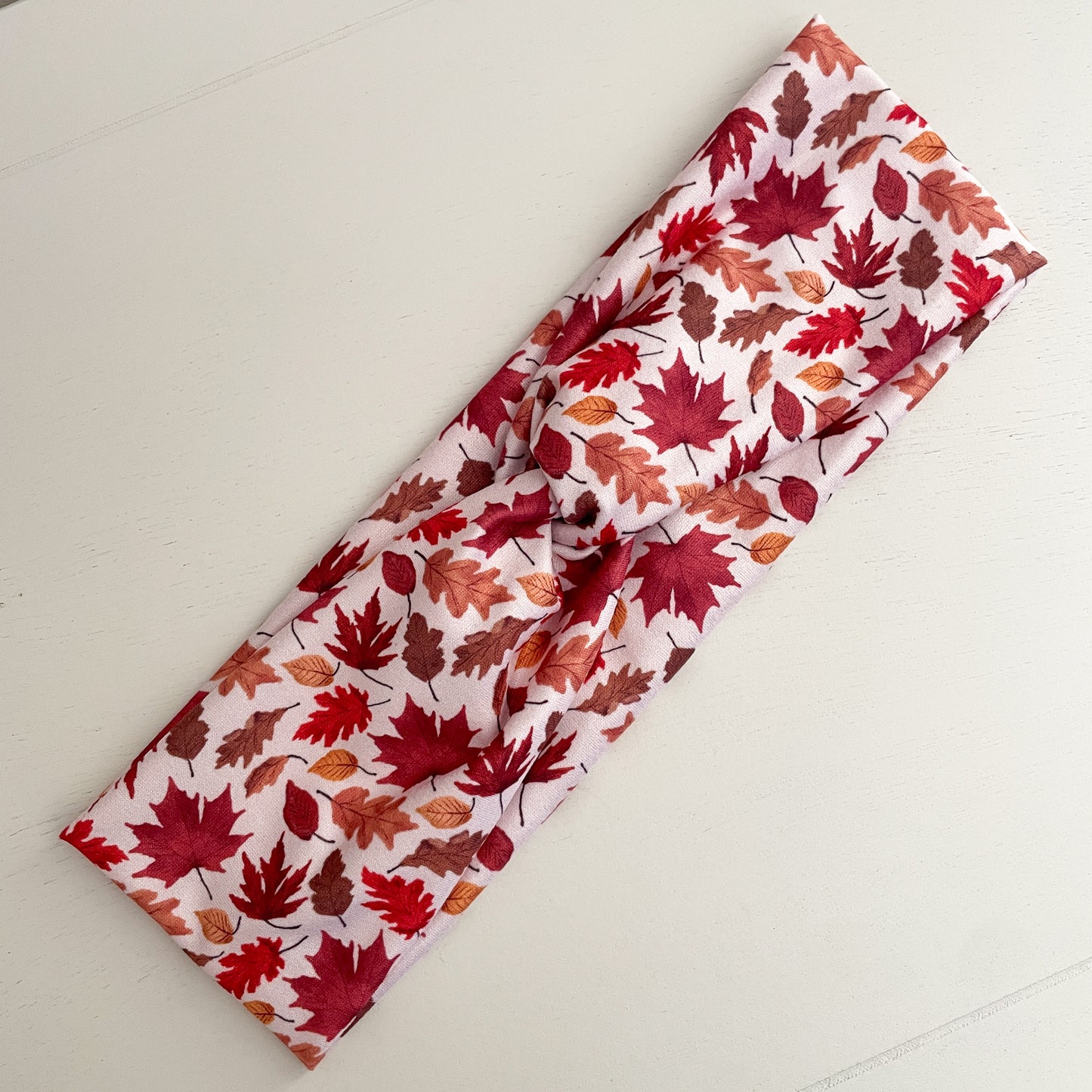 Fall Leaves Twist Headband