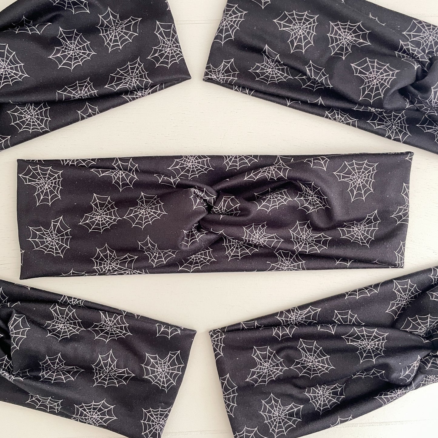 Spider Webs Twist Headband