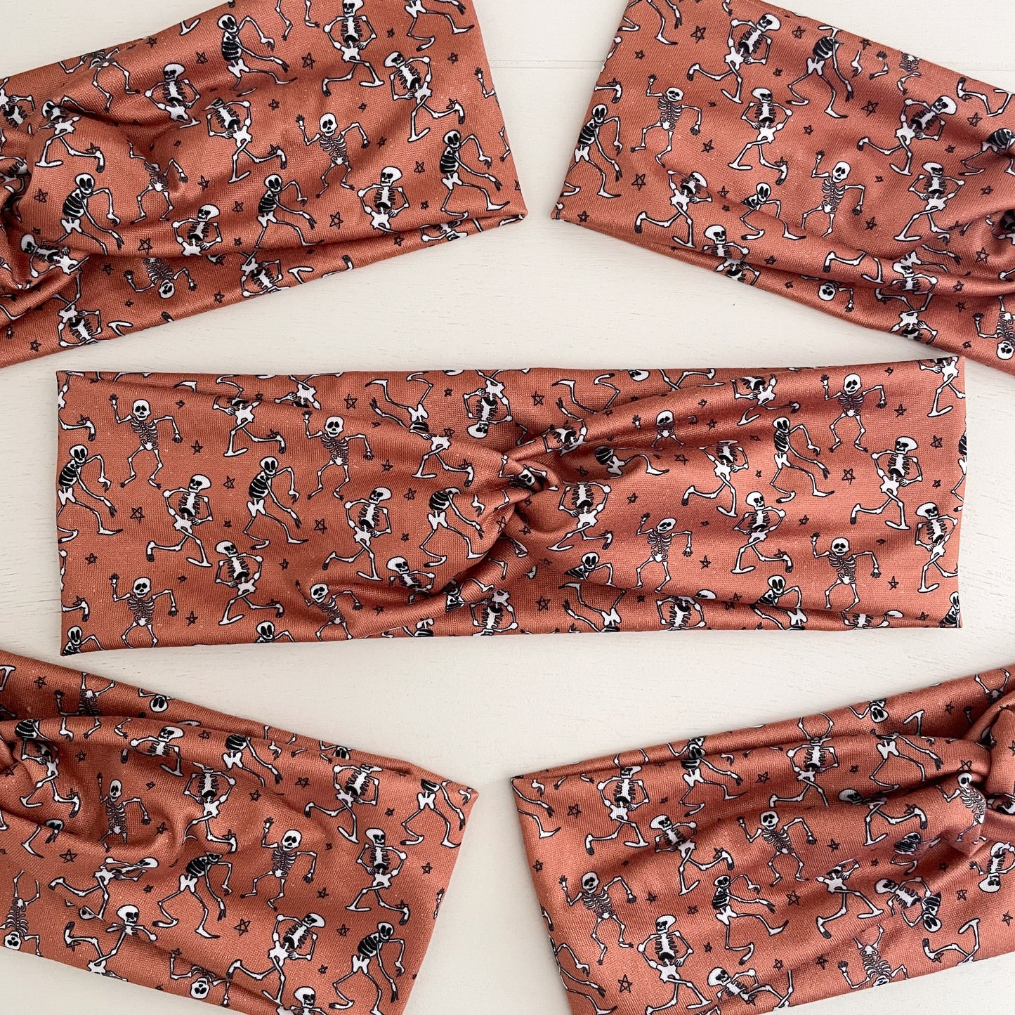 Dancing Skeletons Twist Headband