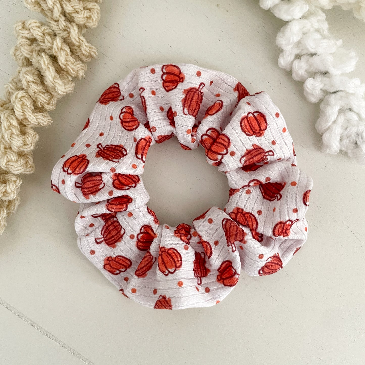 Pumpkin Scrunchie