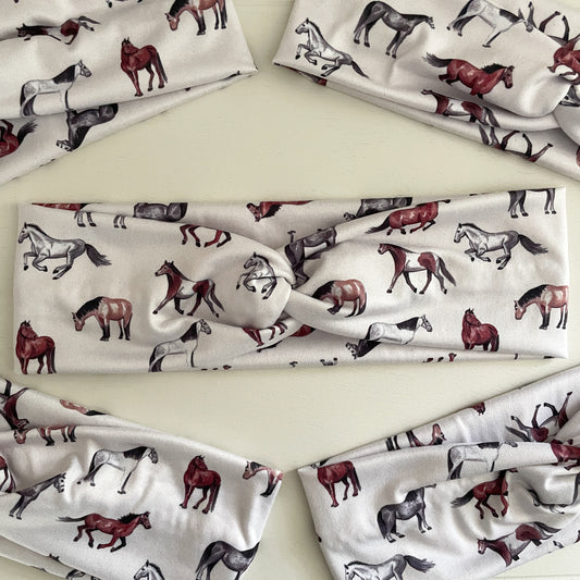 Horse Twist Headband