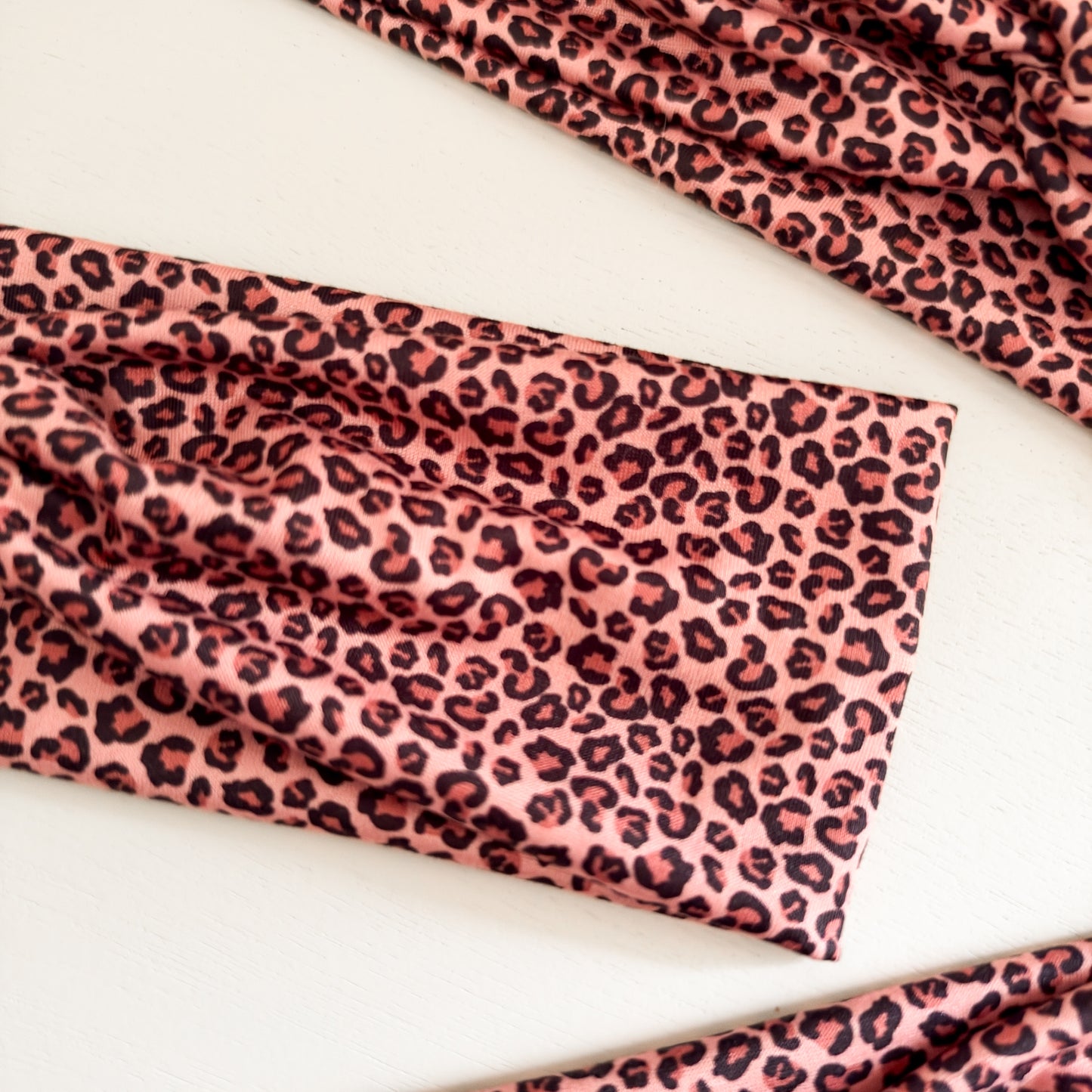 Brown Leopard Twist Headband