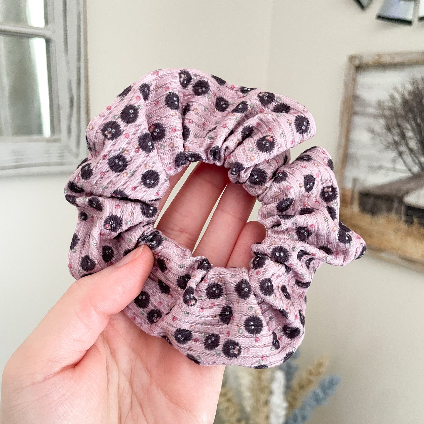 Soot Sprite Scrunchie