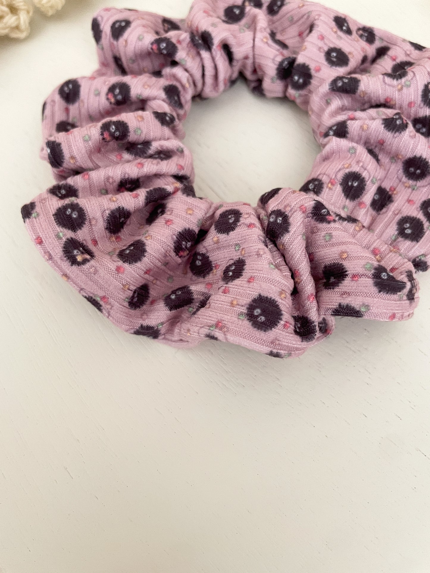 Soot Sprite Scrunchie