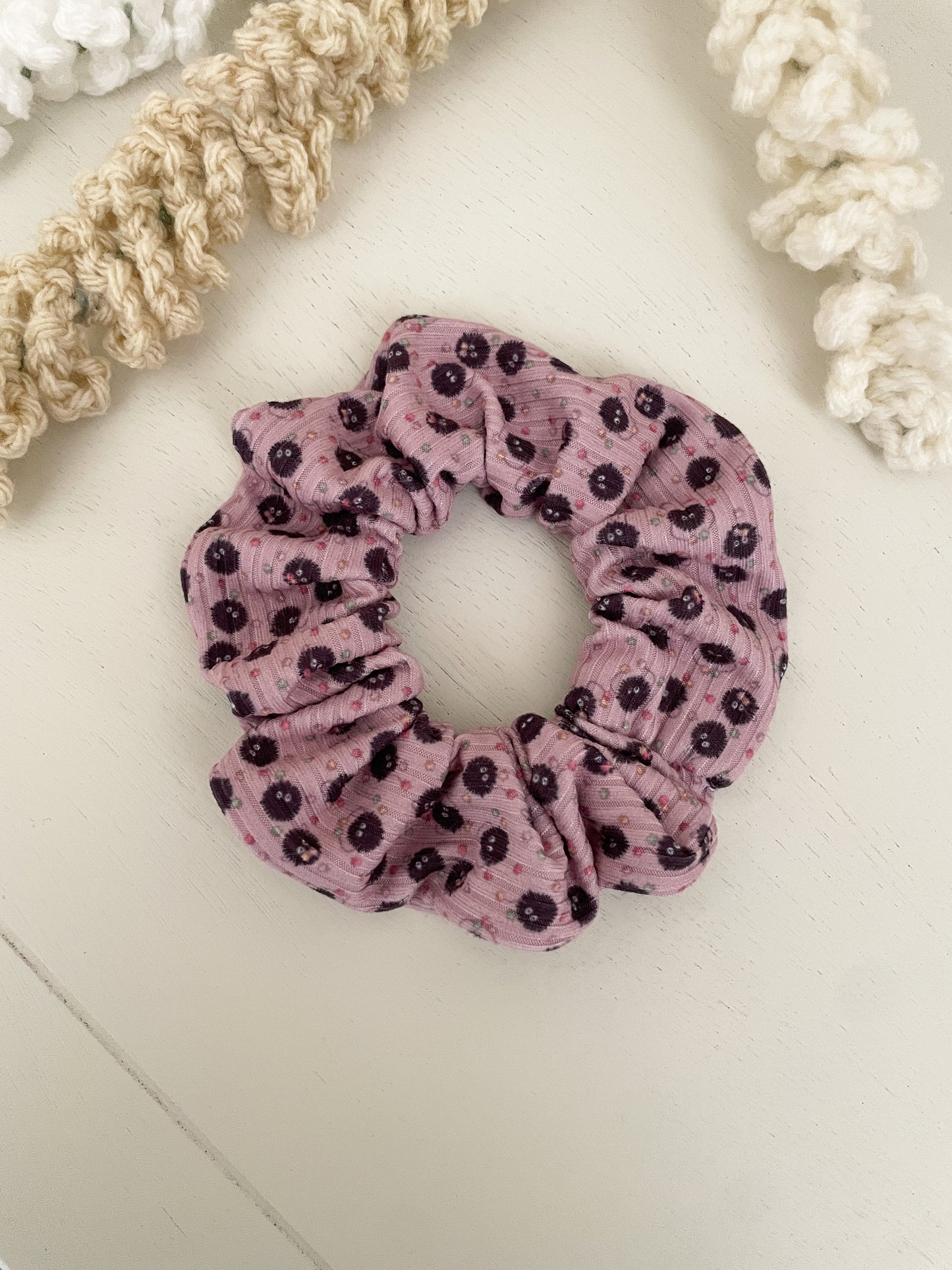 Soot Sprite Scrunchie