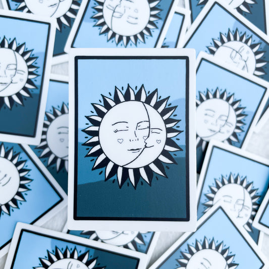 Sun and Moon Sticker
