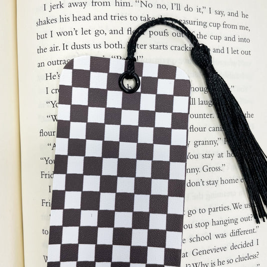 Checkered Bookmark